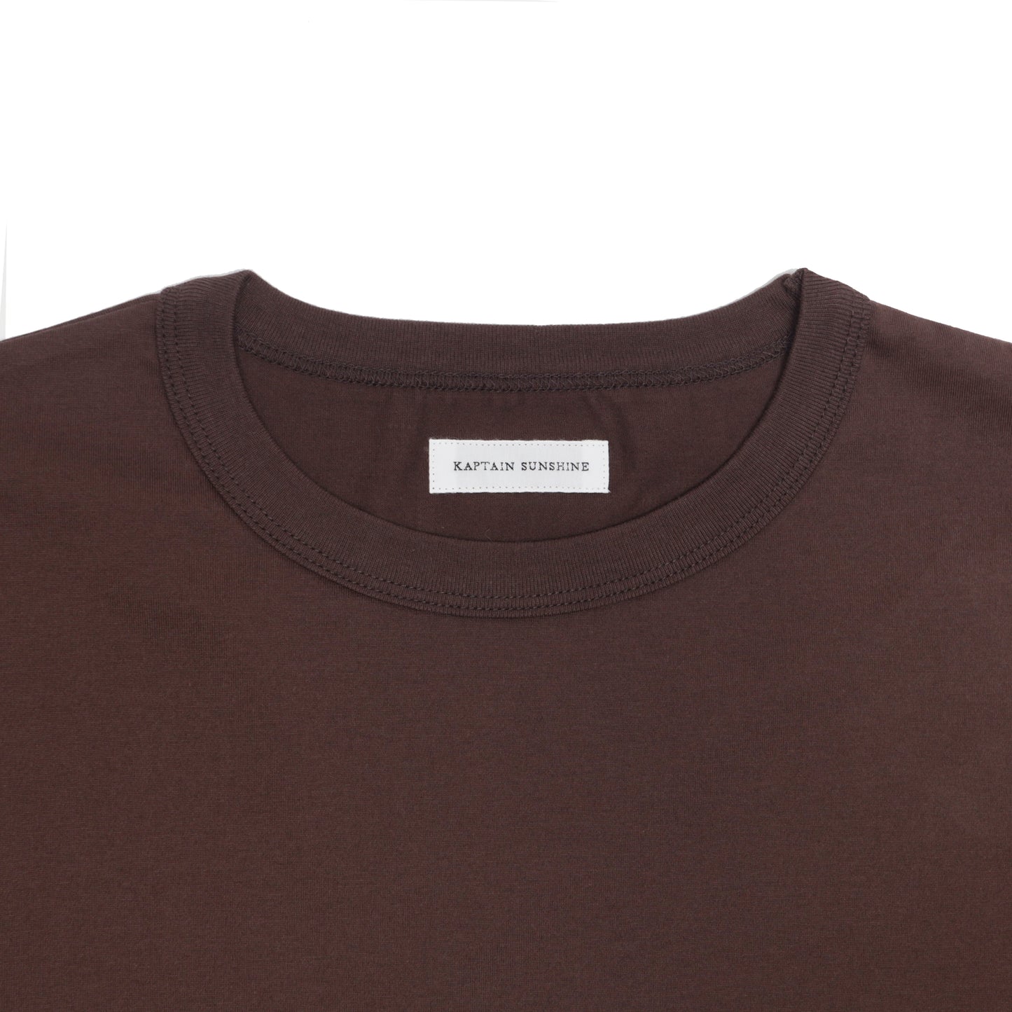 SUVIN COTTON SUEDE TENJIKU S/S TEE