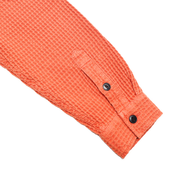 WAFFLE BUTTON FRONT SHIRT Saint Alfred