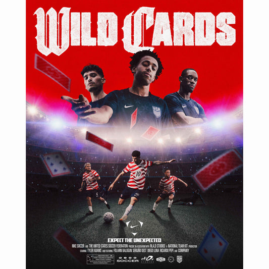 USA 2026 HOME AND AWAY MATCH JERSEY - WILD CARDS