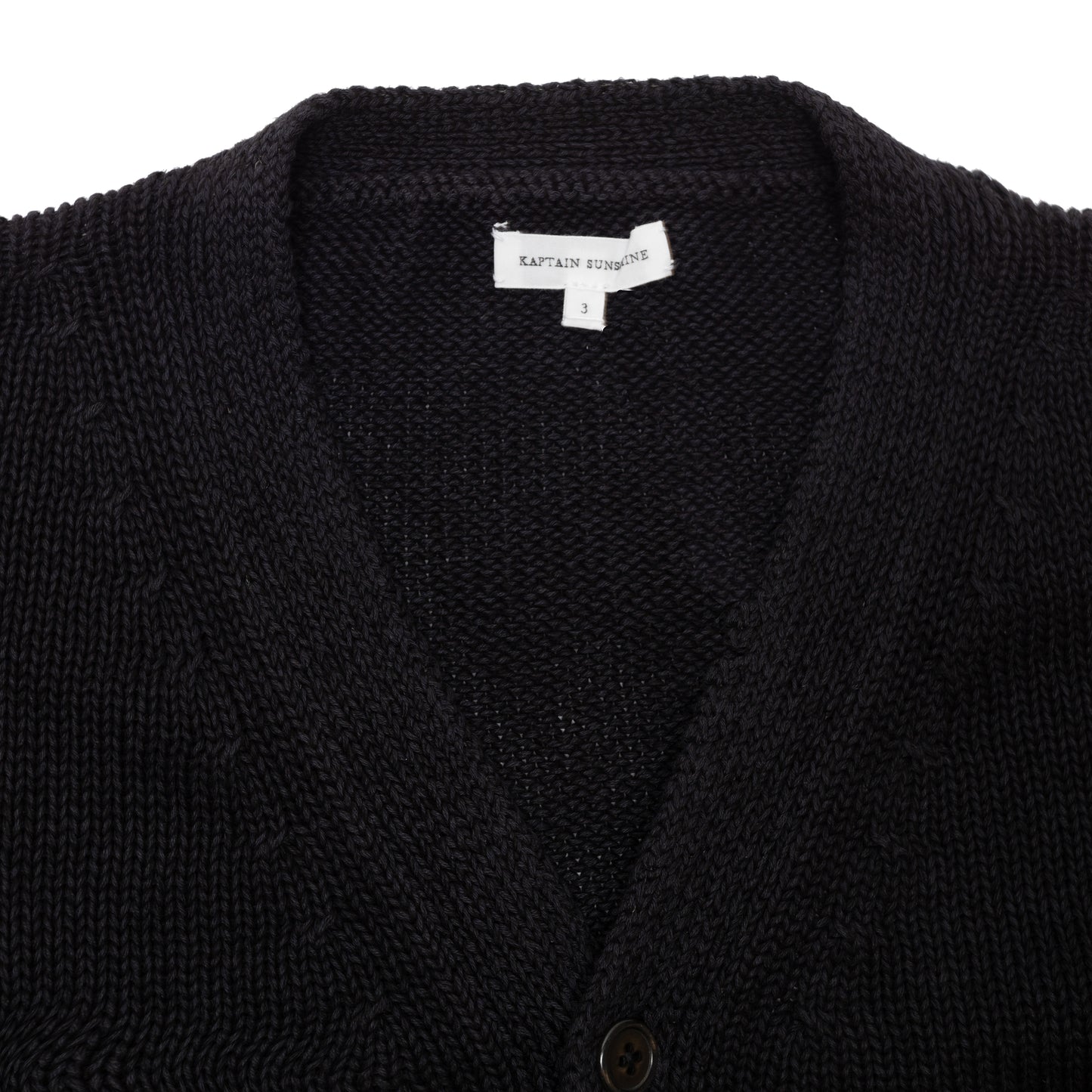 COTTON WASHI HAND FRAME CARDIGAN