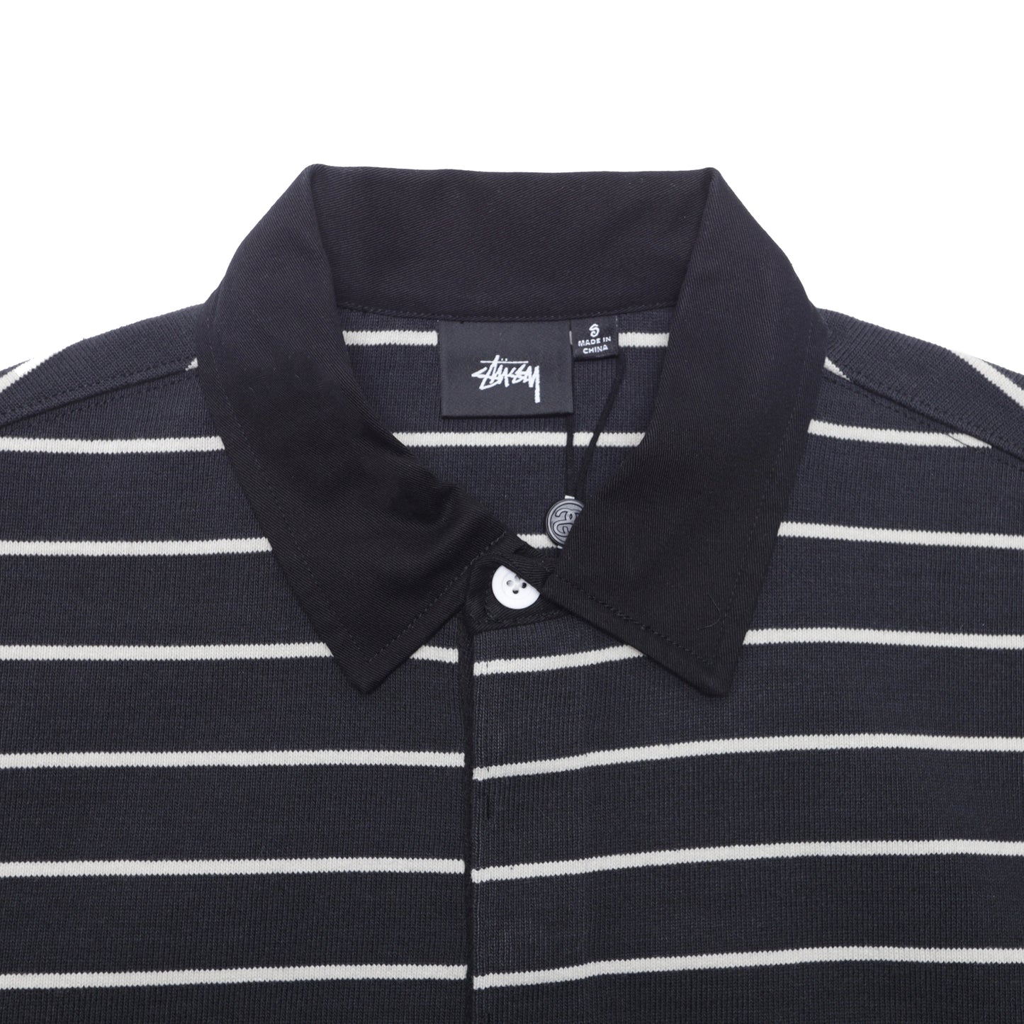 PIN STRIPED RUGBY SHIRT
