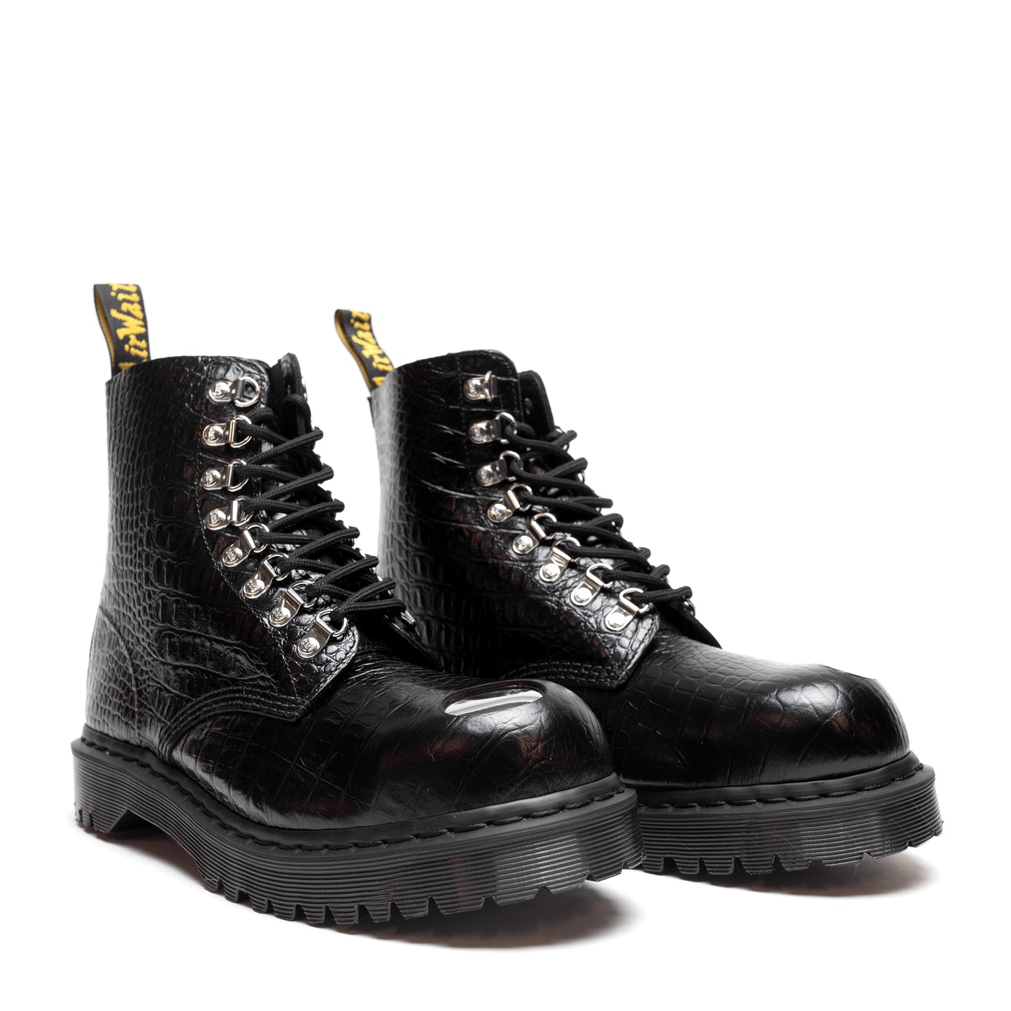 1460 PASCAL STEEL TOE - ANALINE CROC EMBOSS