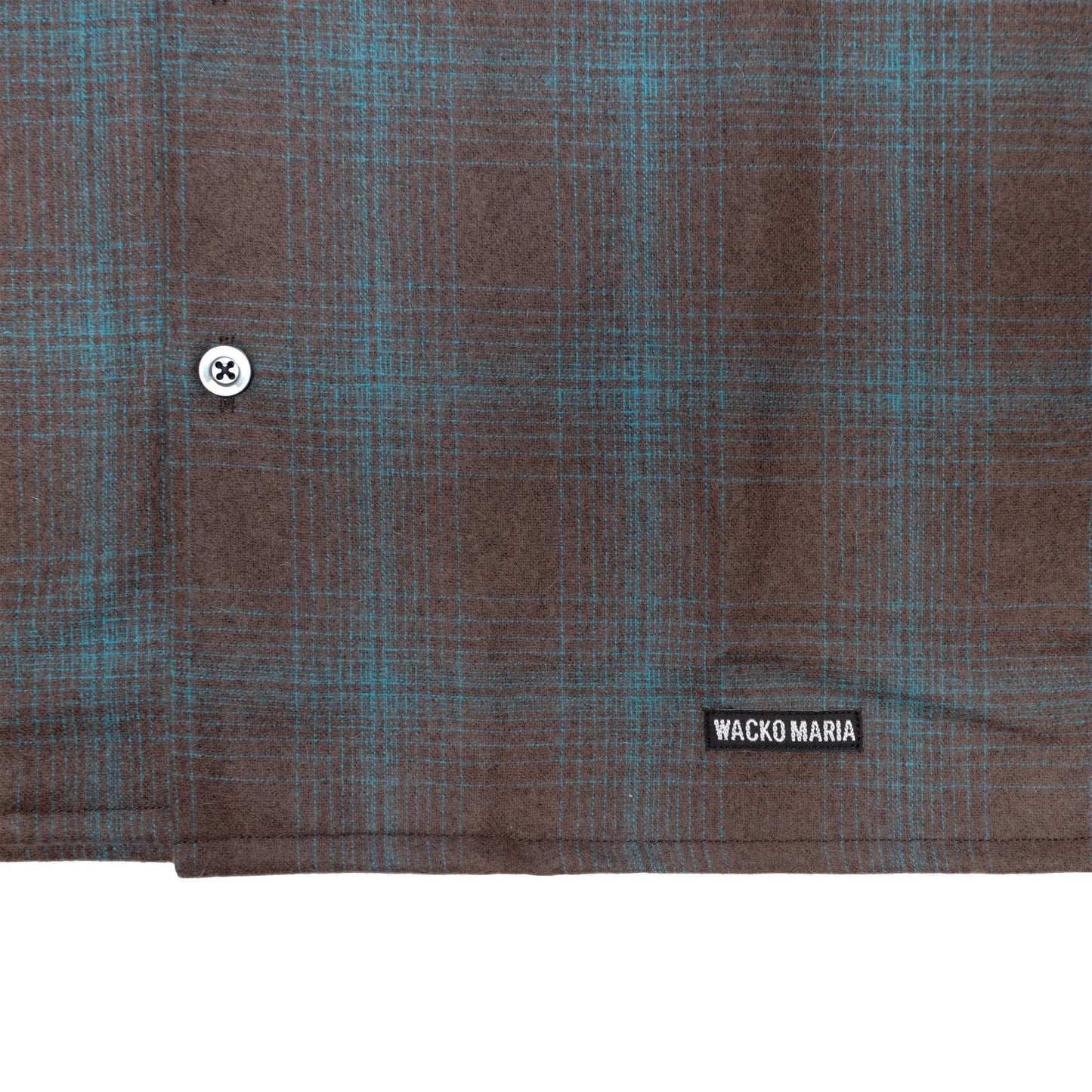 WOOL OMBRE CHECK OPEN COLLAR SHIRT L/S ( TYPE-3 ) - PENDLETON