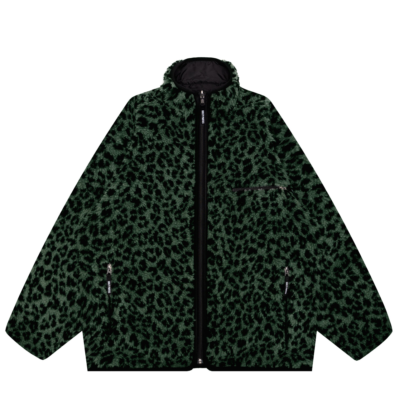 REVERSIBLE LEOPARD BOA JACKET