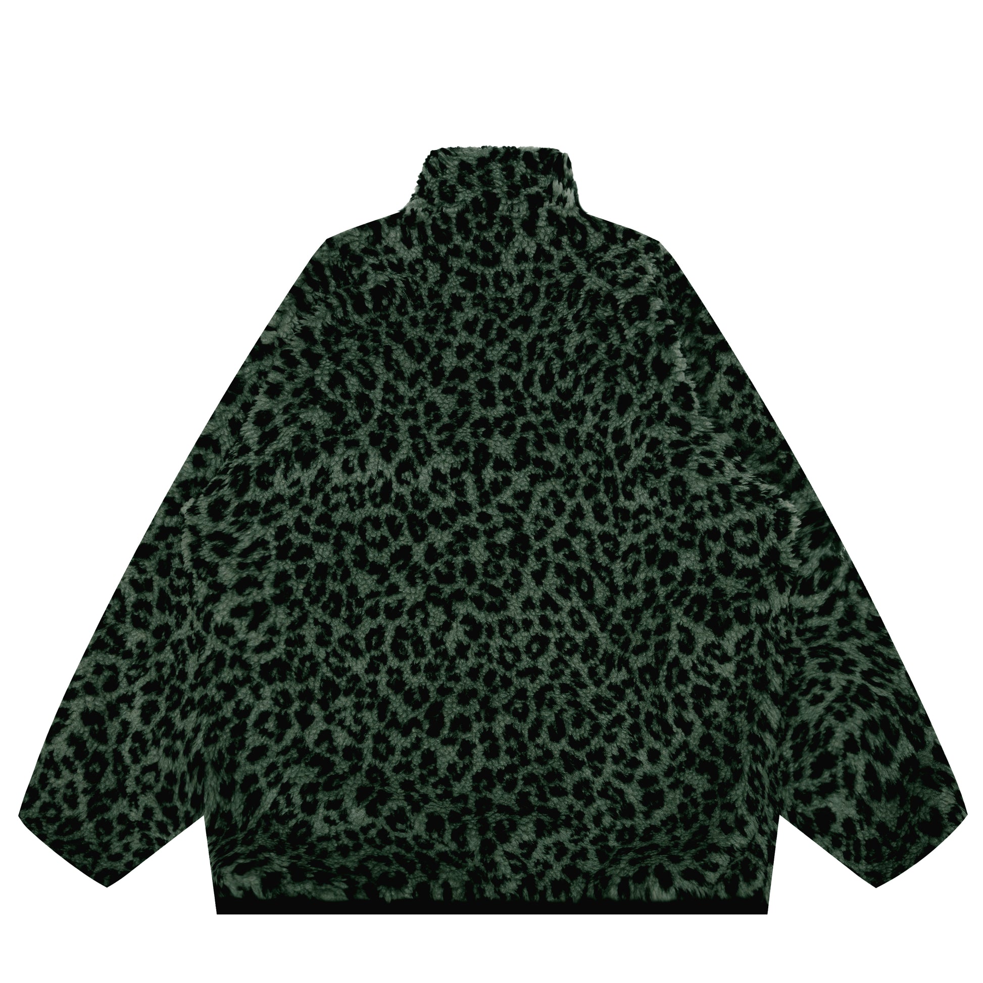 WACKOMARIA LEOPARD いぶかし BOA FLEECE RUG MAT
