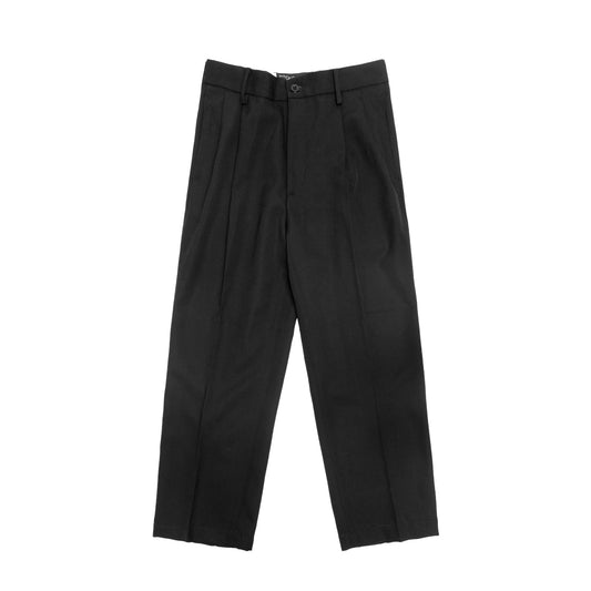 DOUBLE PLEATED CHINO TROUSERS