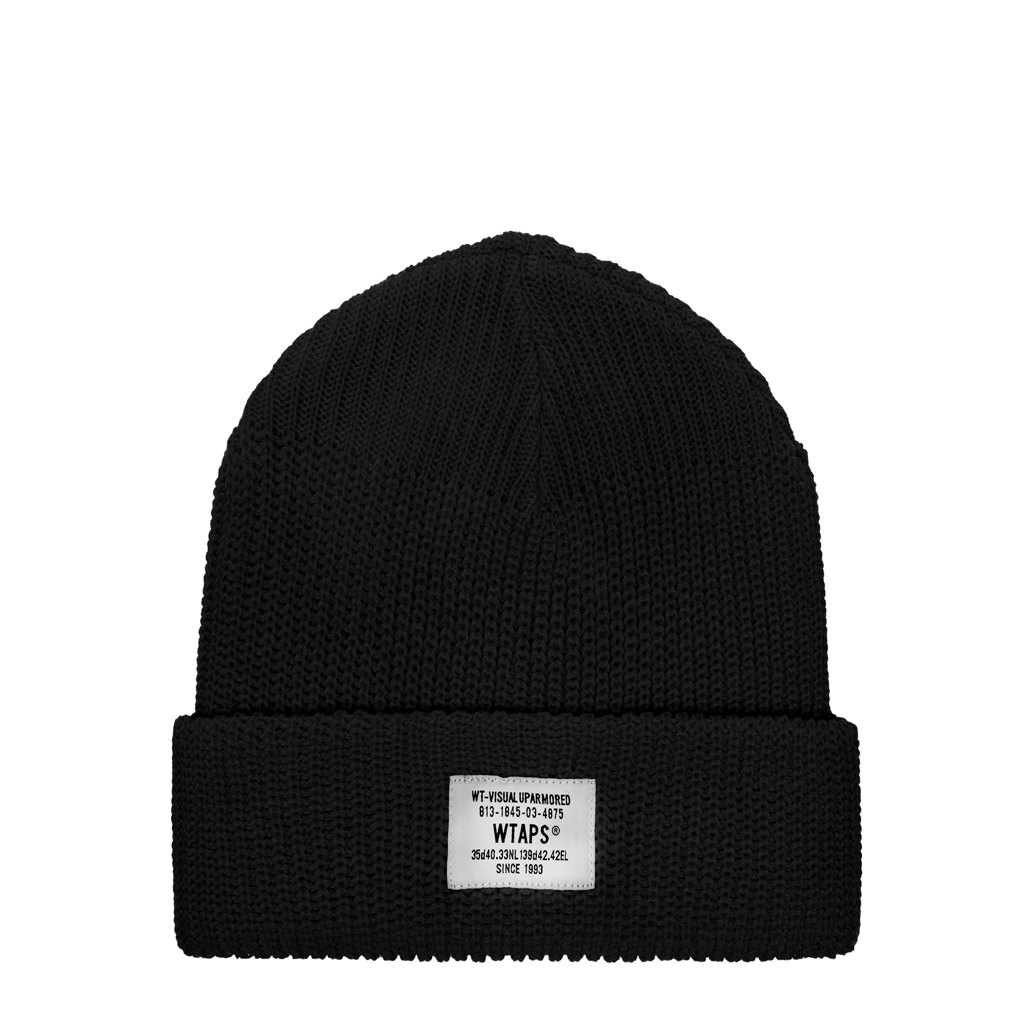 Acrylic Wtaps Beanie 01 帽子 Wtaps BEANIE 01 ACRYLIC BLACK WTAPS