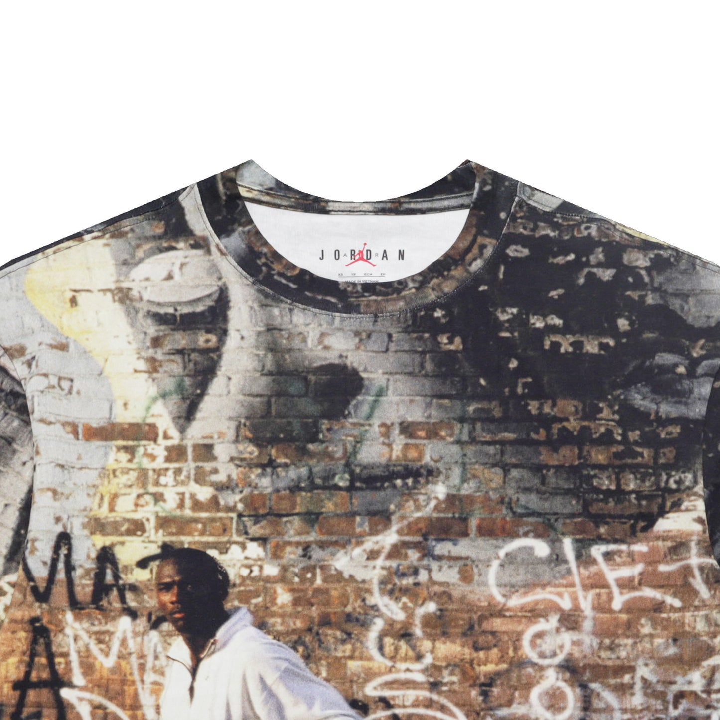M J AIR JORDAN WORDMARK 85 AOP SS CREW TEE / STEPHEN WILKES
