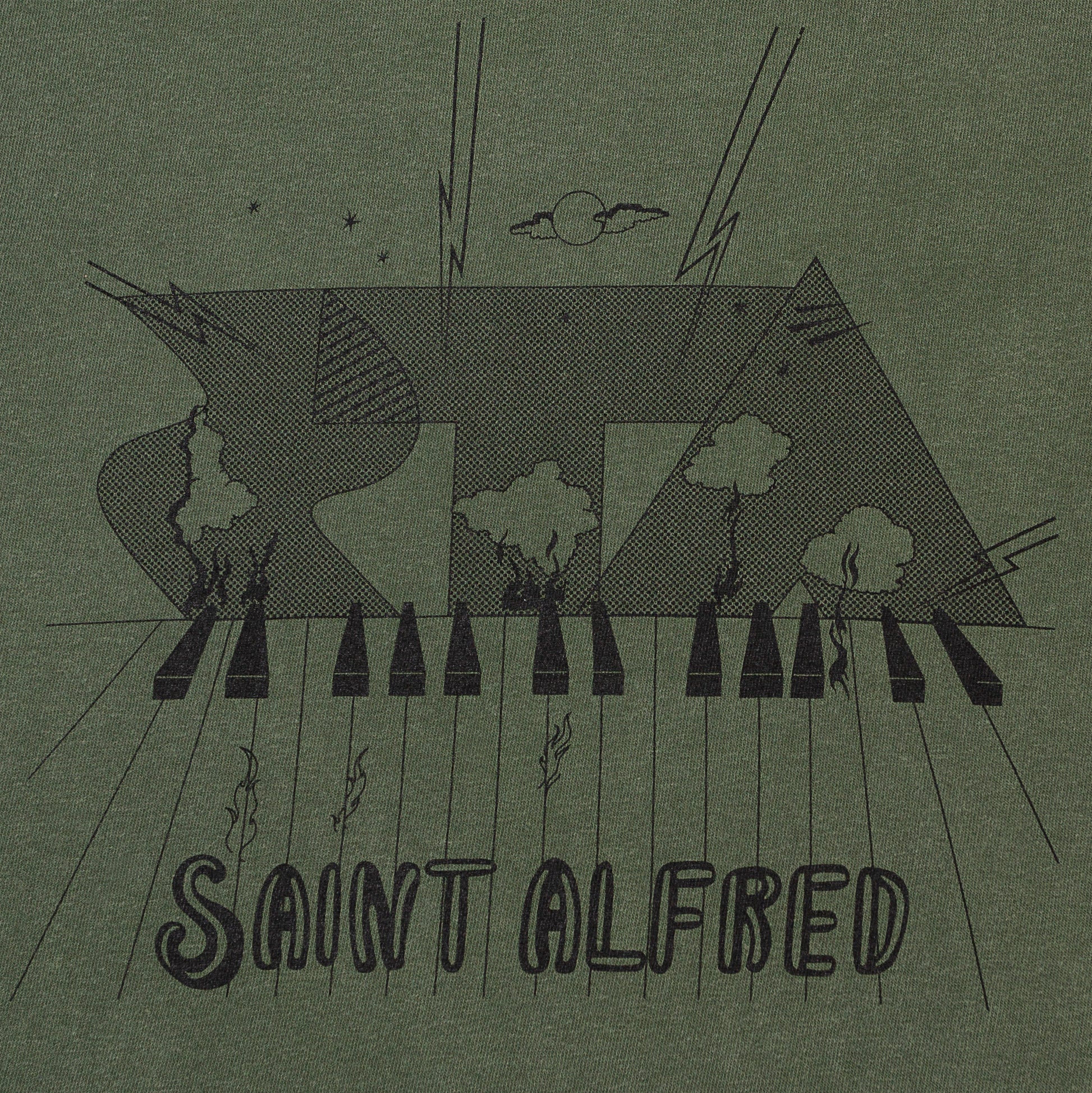 KEYS LONG SLEEVE TEE - Saint Alfred