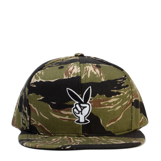 PEACE OUT SNAPBACK CAP MADE IN USA