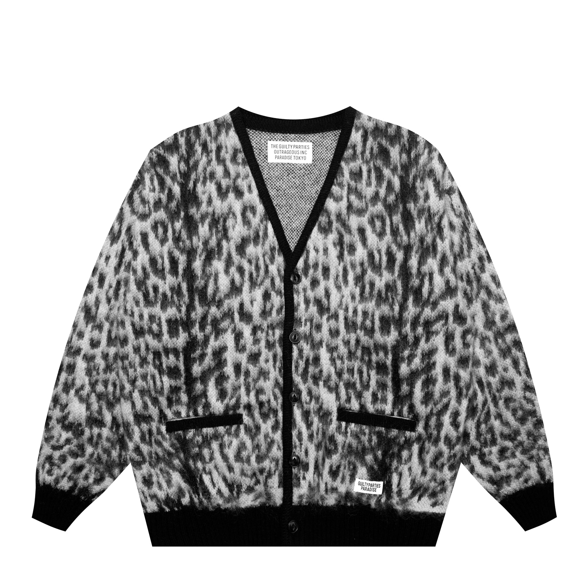 LEOPARD MOHAIR CARDIGAN – Saint Alfred 